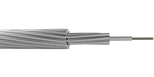 Central Al-Covered Stainless Tube OPGW Cable