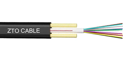 Flat oval Drop ADSS Fiber Optic Cable GYFXTBY