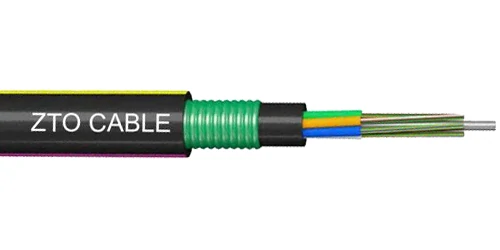 DIRECT BURIED SINGLE ARMOR DOUBLE JACKET FIBER OPTIC CABLE GYTY53