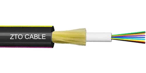 Non Metal Micro Fiber Optic Cable JET Mini ADSS