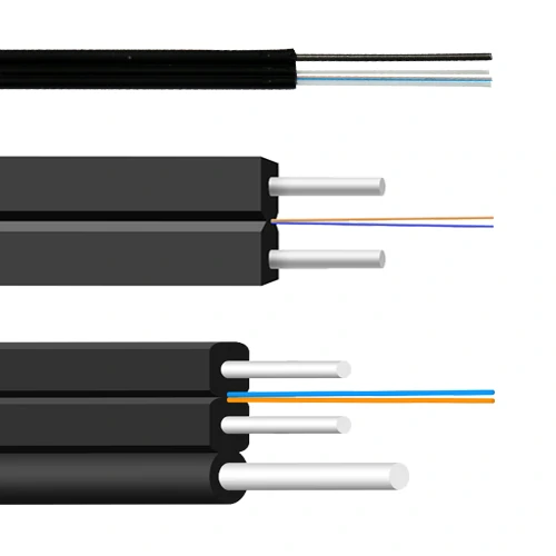 2 4 6 8 12 24 core ftth drop fiber cable