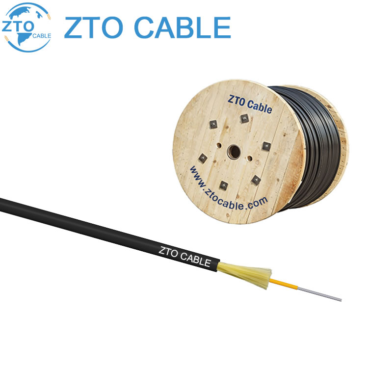 ZTO DROP cable Mini ADSS cable GJFJU(TPU)