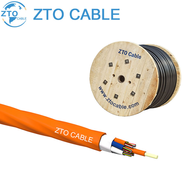 ZTO Stranded loose tube micro air blow cable GYFY